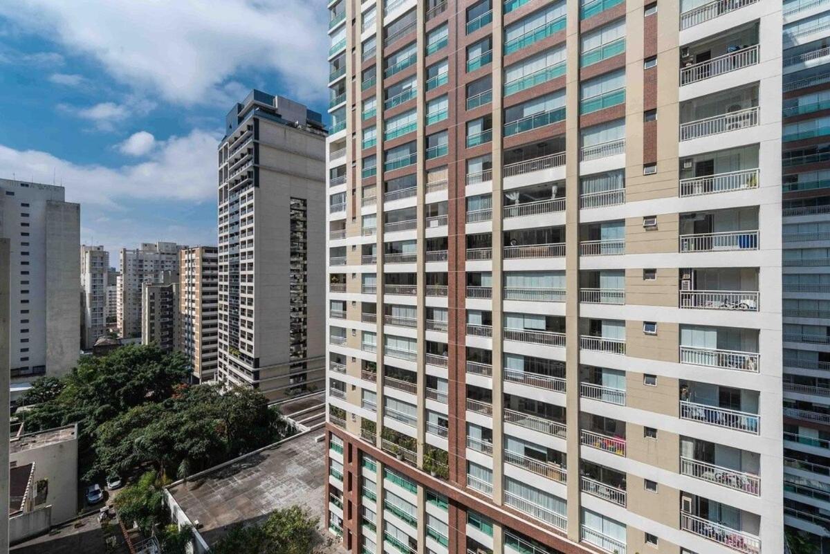 Vs1009 - Apto Lindo Na Augusta Prox A Paulista 상파울루 외부 사진